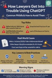 how lawyers get into trouble with ChatGPT